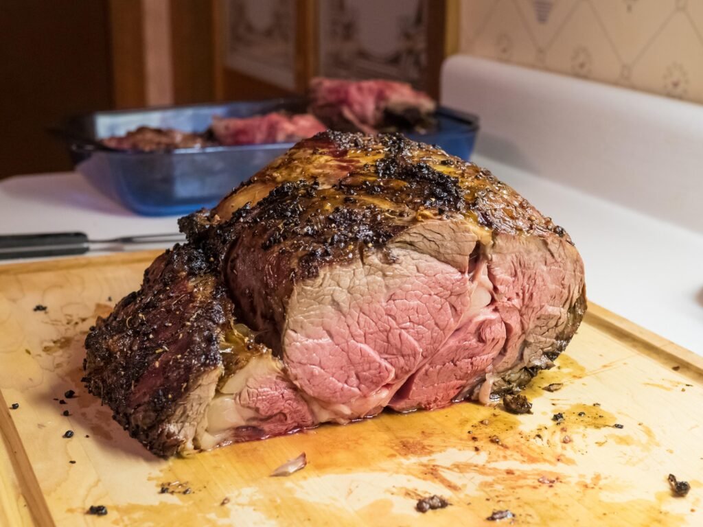Prime Standing Rib Roast Green Egg